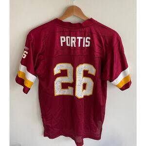 Vintage Reebok NFL Washington Redskins Clinton Portis #26 Youth Size Large 14/16